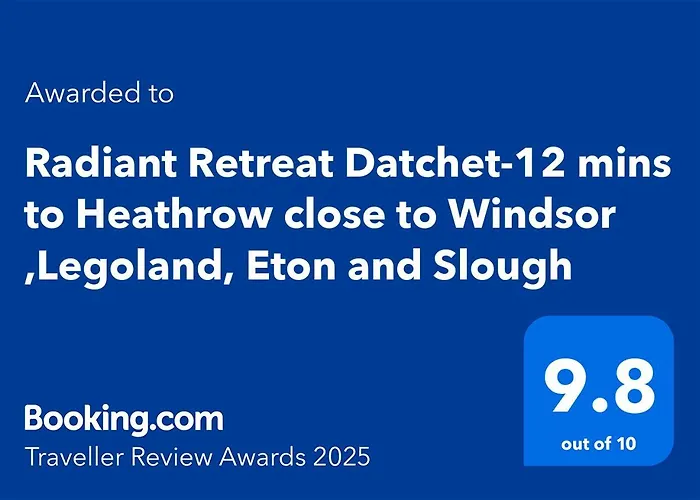 Radiant Retreat Datchet-12 Mins To Heathrow Close To Windsor ,Legoland, Eton And Slough